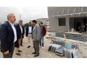 Başkan Karaosmanoğlu’ndan İnşaat İncelemesi