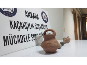 Başkent’te Tarihi Eser Operasyonu