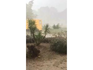 Antalya’da Şiddetli Yağmur Etkili Oldu