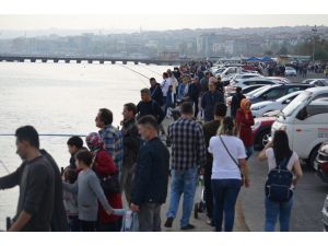 Sahilde Olta Balıkçısı Yoğunluğu