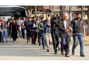 Dev Uyuşturucu Operasyonunun Zanlıları Adliyeye Sevk Edildi