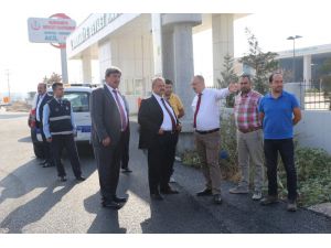 Başkan Uysal Yeni Hastanedeki Çalışmaları Denetledi