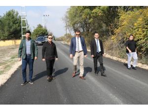 Ürkmezer Asfalt Çalışmalarını Yerinde İnceledi