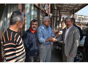 Başkan Vergili Bağ-essan Sanayi Sitesi Esnafları İle Bir Araya Geldi