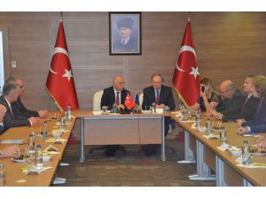 Ab Üyesi 16 Devletin Büyükelçileri Denizli’de