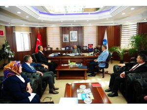 Rektör Battal Ve Müdür Tekve Arasında İşbirliği Protokolü İmzalandı