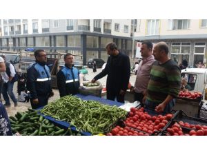 Başkan Işık Pazarın Nabzını Tuttu
