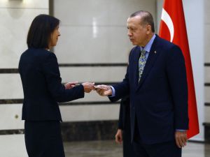 Cumhurbaşkanı Erdoğan, Hollanda Büyükelçisini Kabul Etti