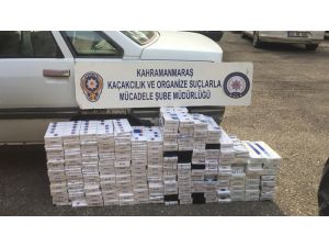 Kahramanmaraş’ta Bin 860 Paket Kaçak Sigara Ele Geçirildi
