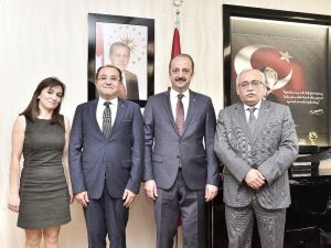 Veterinerler Odasından Akgül’e Ziyaret