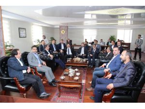 Tbmm Üyesi Yaman, Başkan Bedirhanoğlu’nu Ziyaret Etti