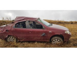 Aşkale’de Trafik Kazası: 1 Yaralı
