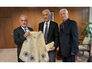 Atatürk Üniversitesi Rektör Çomaklı, Sıtkı Alp’i Ziyaret Etti