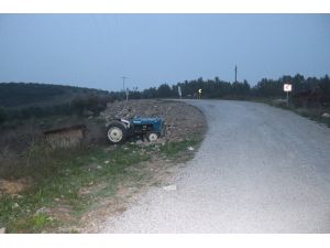 Devrilen Römorku Kurtarmak İsterken Kalp Krizi Geçirdi