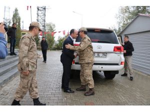 Tuğgeneral Özfidan’dan Kaymakam Solak’a Ziyaret