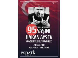 Hakan Aysev Cumhuriyet Bayramı Konseri Espark’ta