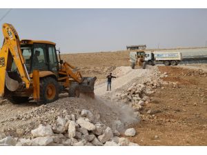 Haliliye’de Kırsal Mahallelerde Yol Çalışmaları Sürüyor
