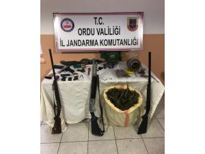 Ordu’da Uyuşturucu Ve Kaçak Silah Operasyonu