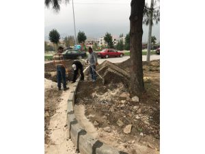 Yeni Hastanenin Yollarına Engelli Dostu Kaldırım