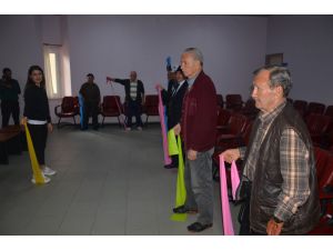 Huzurevi Sakinleri Sağlıklı Yaşam İçin Spor Yaptı