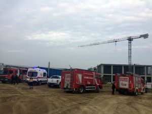 Silivri’de Fabrikada Yangın