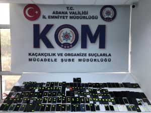 Adana’da Kaçak Telefon Operasyonu