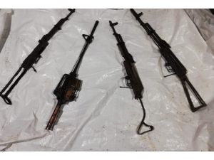 Yüksekova’da Pkk’ya Ait Silah Ve Mühimmat Ele Geçirildi