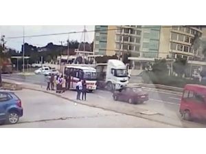 1 Kişinin Öldüğü Kaza Kamerada