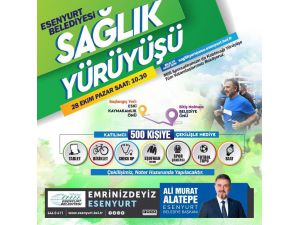 10 Bin Kişi Sağlık İçin Yürüyecek