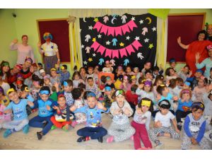 Manavgat Belediyesi Kreşinde Pijama Partisi