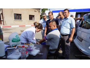 Meski Çalışanları Sağlık Taramasından Geçti