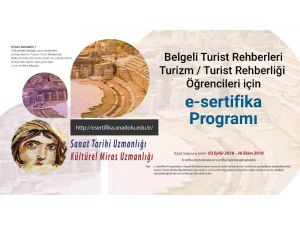 Turist Rehberliğinde Uzmanlık Eğitimi Programlarının Kayıtları Sürüyor