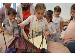 Çocuklar, Sgm’de Eğitim Çalışmalarına Devam Ediyor