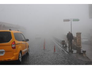 Mardin’de Sağanak Ve Sis Etkili Oldu