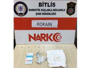 Bitlis’te 14,56 Gram Kokain Ele Geçirildi