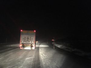 Tokat’ta Kar Yağışı Ulaşımda Aksamalara Neden Oldu
