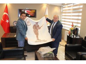 Müdür Alğan’dan Kaymakam Kaya’ya Ziyaret