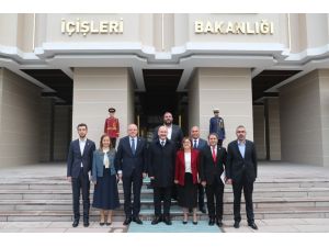 Gaziantep Heyeti İçişleri Bakanı Soylu’yu Ziyaret Etti