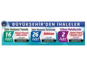 Büyükşehir’den Yatırım Fırsatı