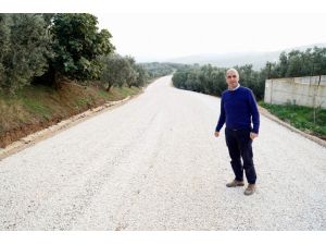 Büyükşehir Mudanya Kırsalında Yolları Yeniliyor