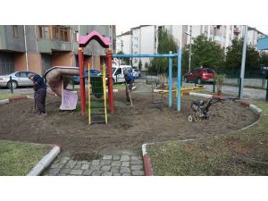 Parklarda Bakım Onarım Çalışması