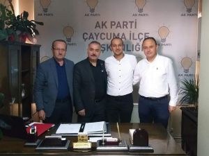 Ak Parti Çaycuma İlçe Gençlik Kolları Başkanı Değişti