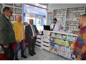 Başkan Özkan Esnaf Ziyaretlerine Devam Ediyor