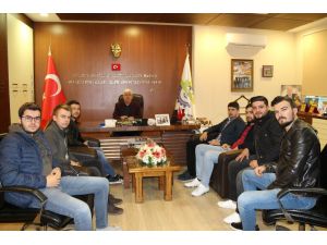 Başkan Yüksel Ergeneli Asker Adaylarını Ağırladı