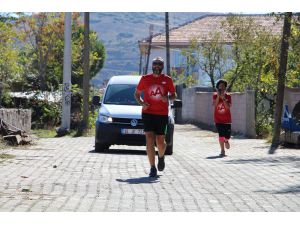 İş Adamı Van’dan Başladığı Koşuda Bin 700 Kilometreyi Geride Bıraktı
