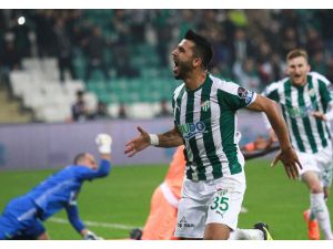 Spor Toto Süper Lig: Bursaspor: 2 - Aytemiz Alanyaspor: 0 (İlk Yarı)