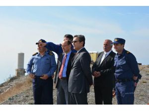 Kaymakamlardan Radar Komutanlığı’na Ziyaret
