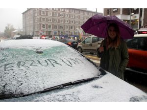 Doğu Anadolu’da Kar Yağışı Etkili Oldu