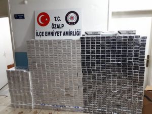 Van’da 9 Bin 430 Paket Kaçak Sigara Ele Geçirildi