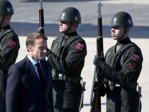 Fransa Cumhurbaşkanı Macron İstanbul’da